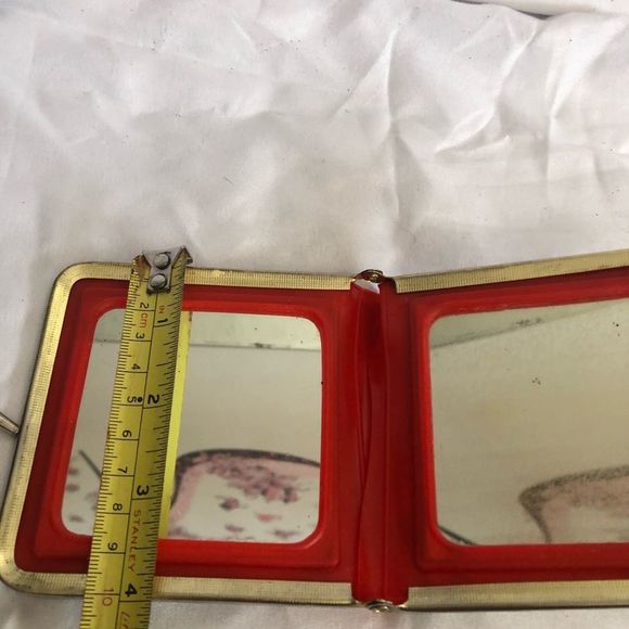 Vintage purse double mirror - Picture 10 of 14